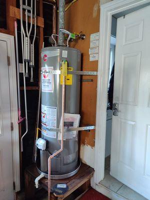 50g water heater installation