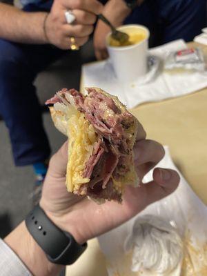 Reuben with Pastrami.