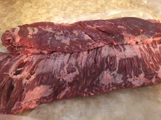 Skirt steak