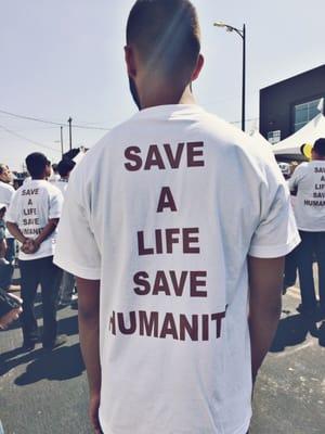 Save a Life. Save HUMANITY