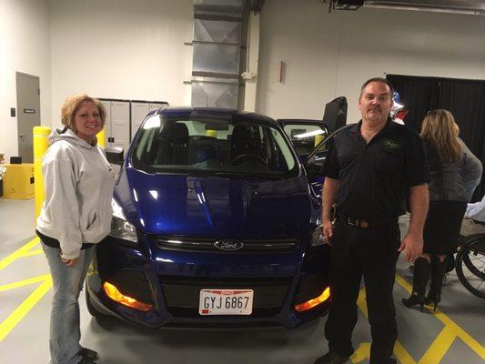 Pleased to partner with Progressive Insurance, Dayton VA, and Troy Carstar in presenting this vehicle to a Military Member