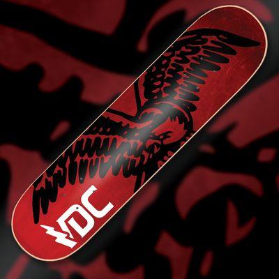 Vanquish Logo Design - Skateboard