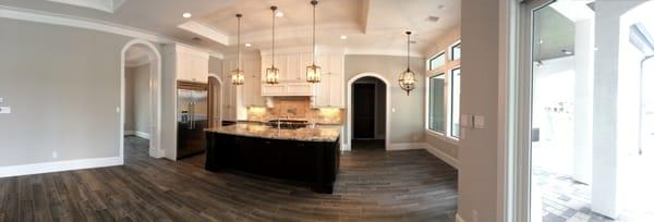 Vardeman Residence Kitchen, Single Family Residence, Tomball, Texas