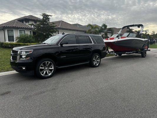 Boat and Tahoe deep clean combo