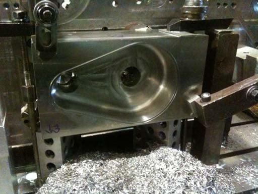 Stainless Steel part on our Cincinatti Milacron CNC Horizontal Boring Mill