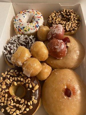 Half dozen donuts