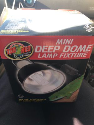 Mini deep dome lamp fixture