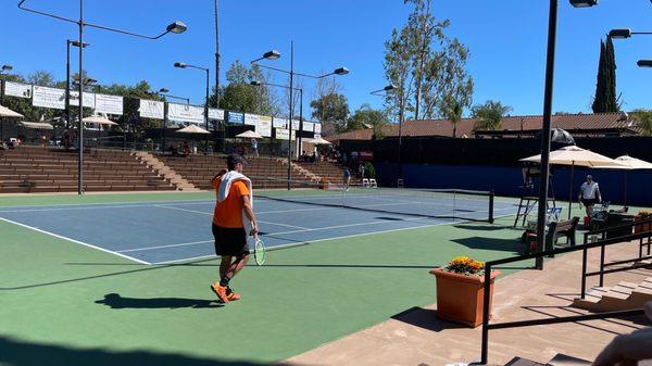 USTA M25 Tourney... was busier than it looks.