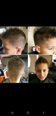 Boys haircut