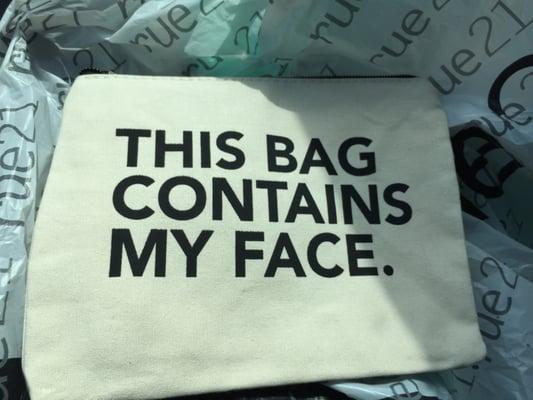 Lol  make up Baggie