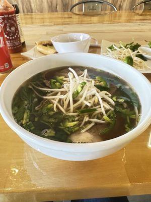 Beef brisket noodle soup