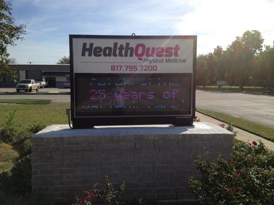 Come visit HealthQuest for all of you Physical Medicine needs!