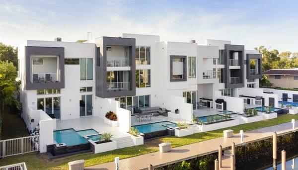 Modern Townhouses, Royal Harbour Naples FL