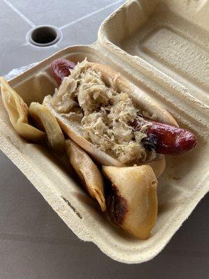 Polish sausage ($6)