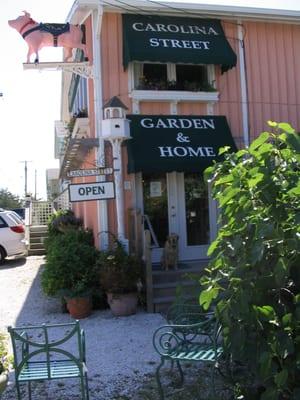 The entryway to our store.