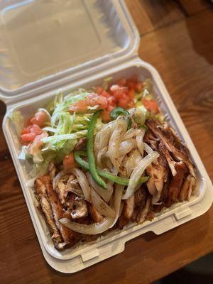 Grilled Chicken Over Rice