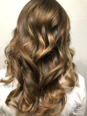 Hair by Jenny Stiller at  Studio 226 Salon Suites 805-469-2137