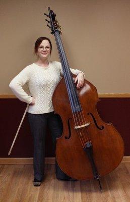 Marlo, our string bass teacher.