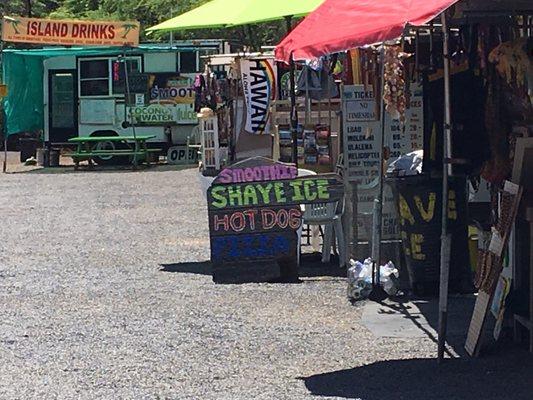 Follow the signs to the BEST SHAVE ICE!