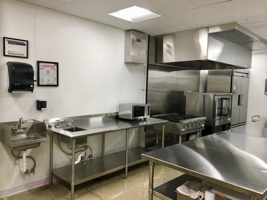 103 the Venue has a commercial kitchen available for rental during events and on its own!