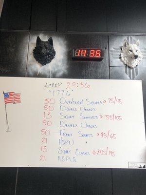 Independence Day WOD.