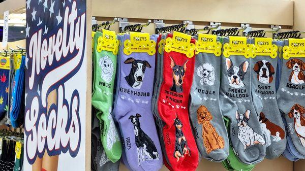 Dogs Socks, Canine Socks. Mid Calf Socks.