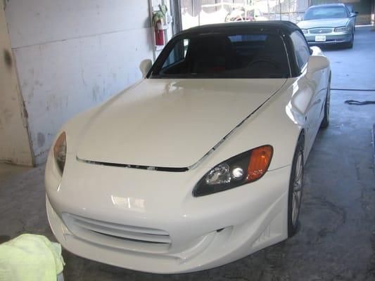 honda s2000 body and paint