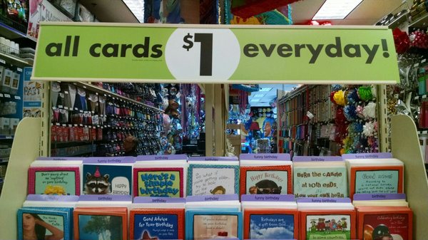 $1 greeting cards every day