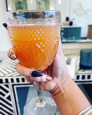 Great nails and drinks!