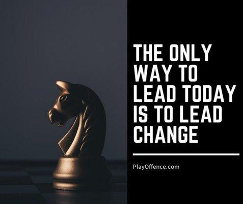 Video: "How to lead change." www.MarketingLeafsInnovation.com