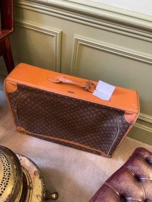 Vintage Louis Vuitton suitcase for sale