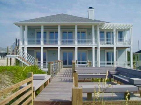 A beautiful oceanfront home in Emerald Isle, North Carolina.