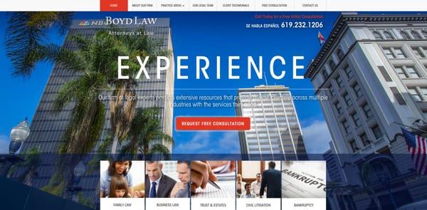 Boyd Law San Diego website
 www.boydlawsandiego.com