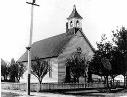 Asbury in 1911 at 3rd and I Streets, Livermore, CA