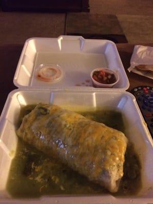 They have the best Wet burritos  . Been having these for years real authentic Mexican food .