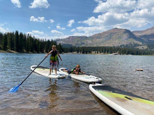 Lazy days at Lake Irwin, Crested Butte