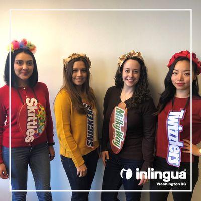 Team inlingua DC on Halloween 2018