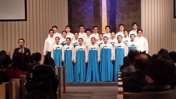 The Korean Students' Glee Club Concert  Performance