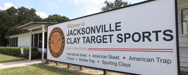 Jacksonville Clay Target Sports Welcome Sign