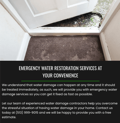 Water Damage? Contact our team at Shamrock to get your home dried out, and fixed - quick. We are experts in water damage remediation.