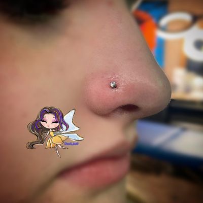 Nostril piercing