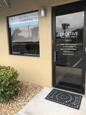 Entrance For Align & Thrive Chiropractic