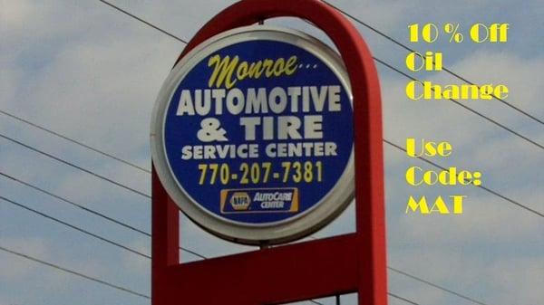 Monroe Automotive and Tire Service Center