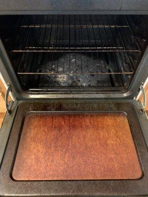 Dirtiest oven we have come across thus far