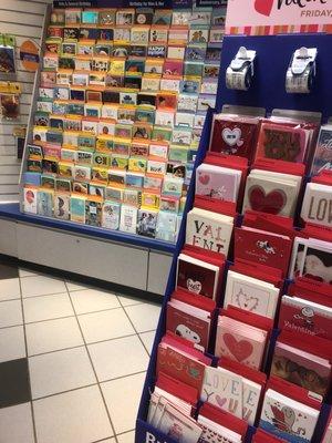 Greeting card selection