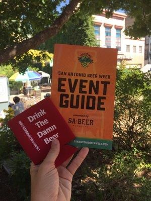 Event Guide & Free Koozie