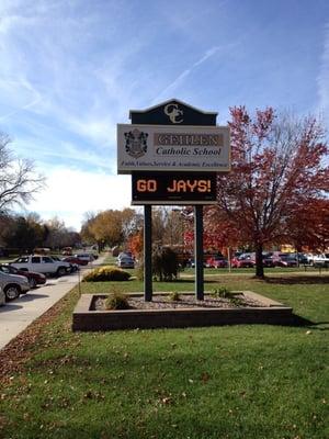 School News Sign