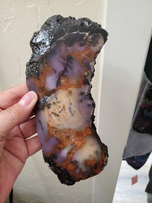 Amethyst sage agate