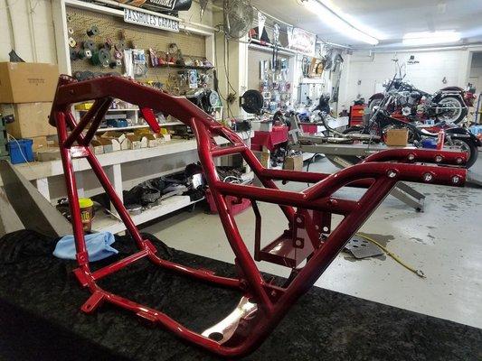 CG 240 Drop Seat, Drop Neck FXR frame, to be cont....