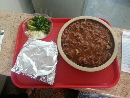 Birria  Braised lamb- local favorite